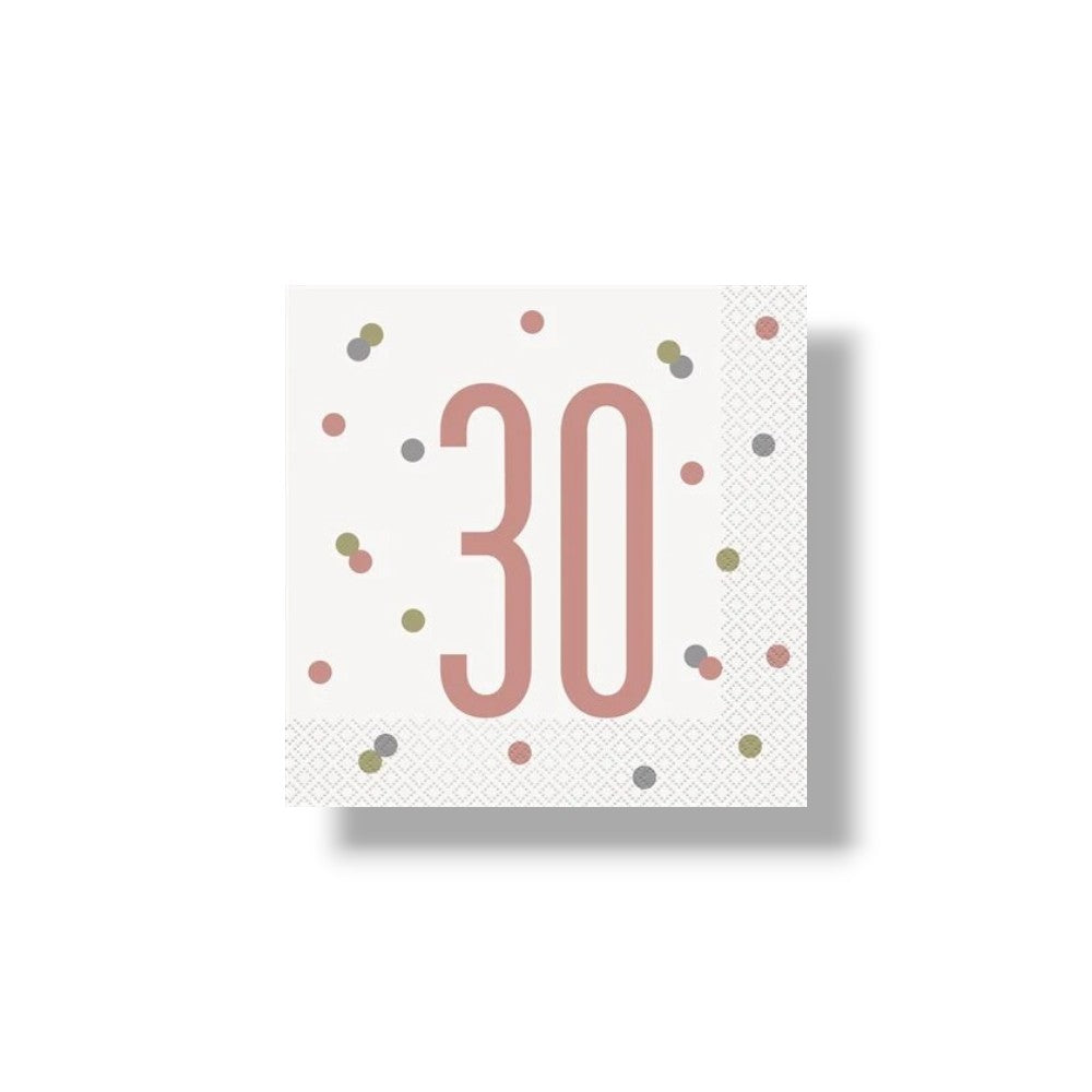 Napkin G 30 Rose Gold C/16
