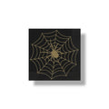 Servilleta G Black & Gold Spider Web C/16