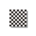 Servilleta G Black & White Checks C/20