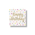 Servilleta G Bright Triangle Birthday C/16