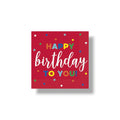 Servilleta G Dots And Stars Birthday C/16