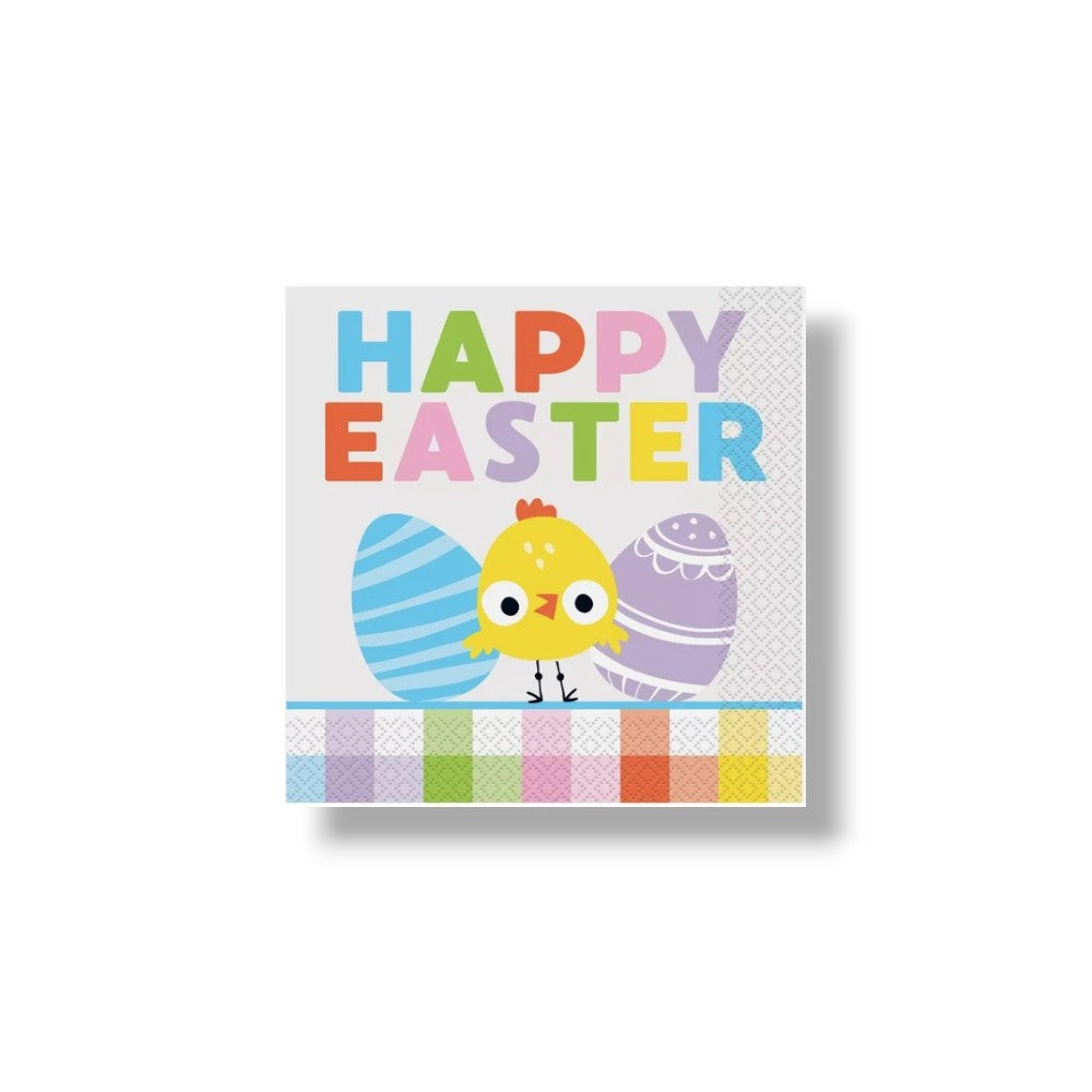Servilleta G Happy Easter Egg C/16