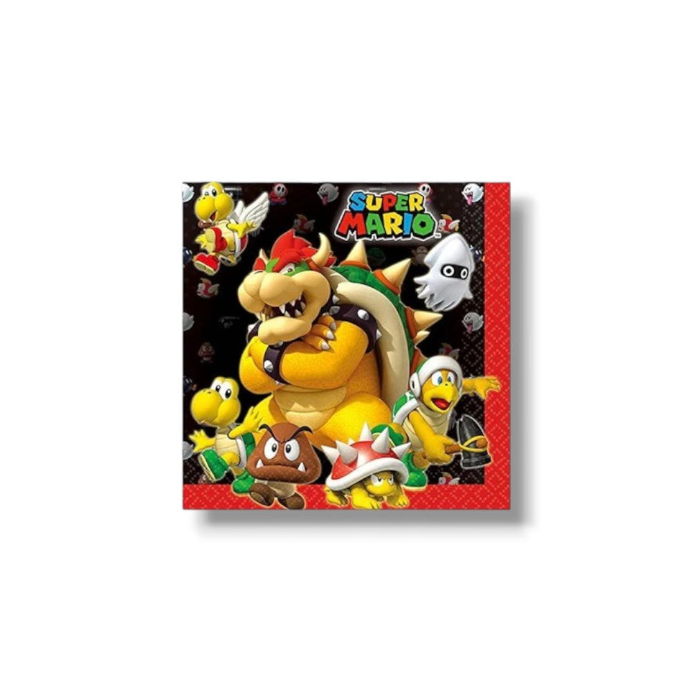 Mario Bros Napkin G C/16