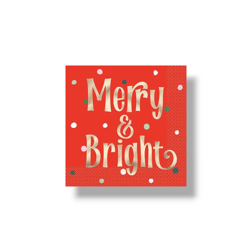 Servilleta G Merry & Bright C/16