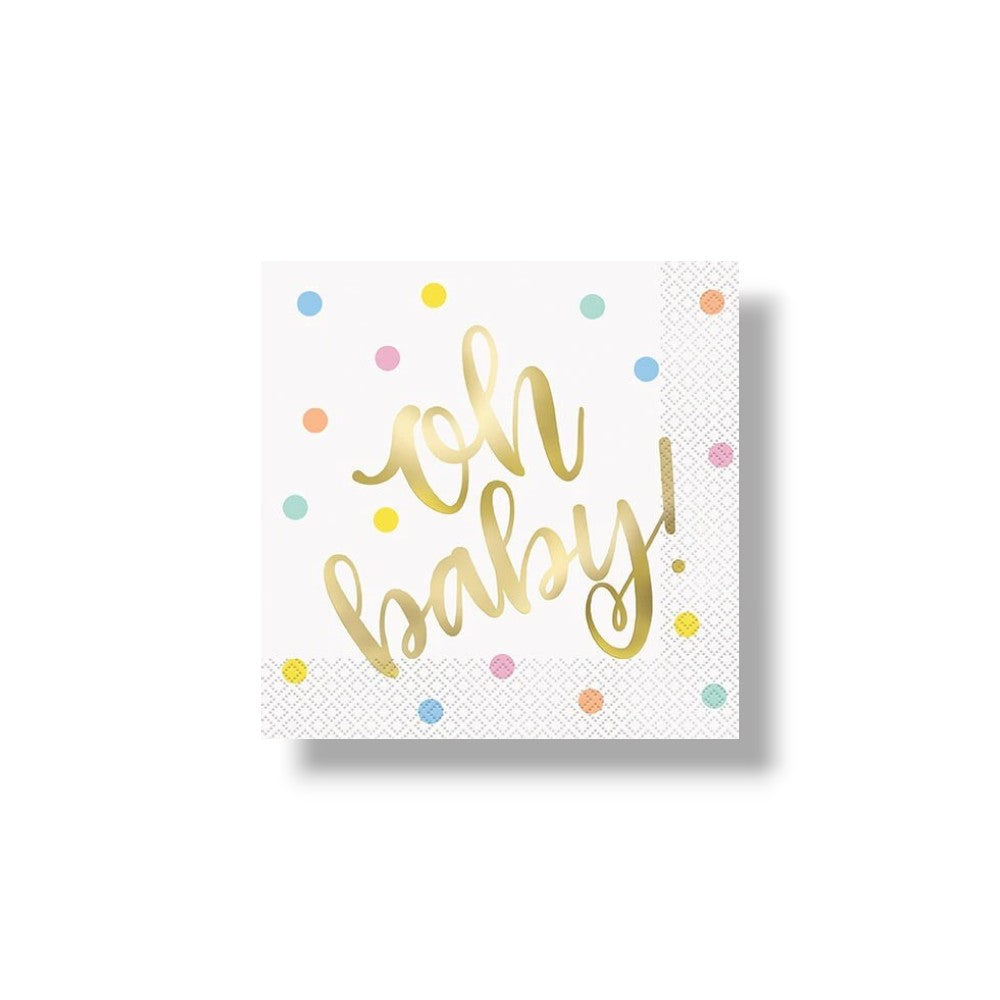 Servilleta G Oh Baby Foil C/16