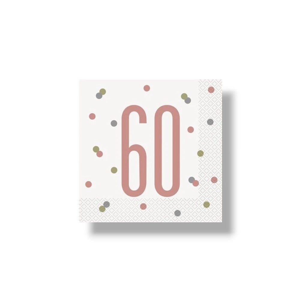 Napkin G 60 Rose Gold C/16