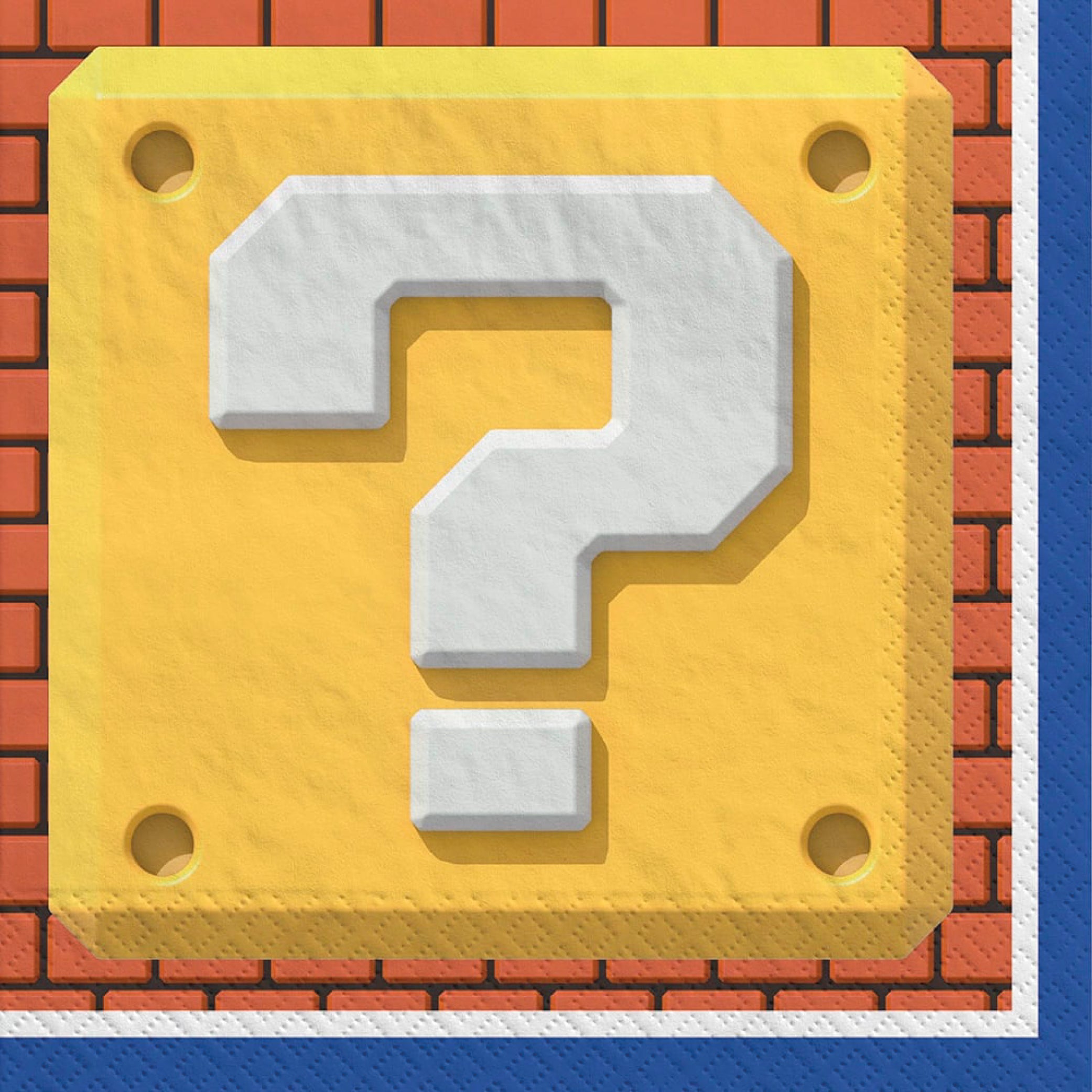 Servilleta Ch Super Mario Bros C/16