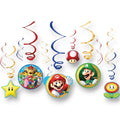Swirl Decoration Mario Bros C/12