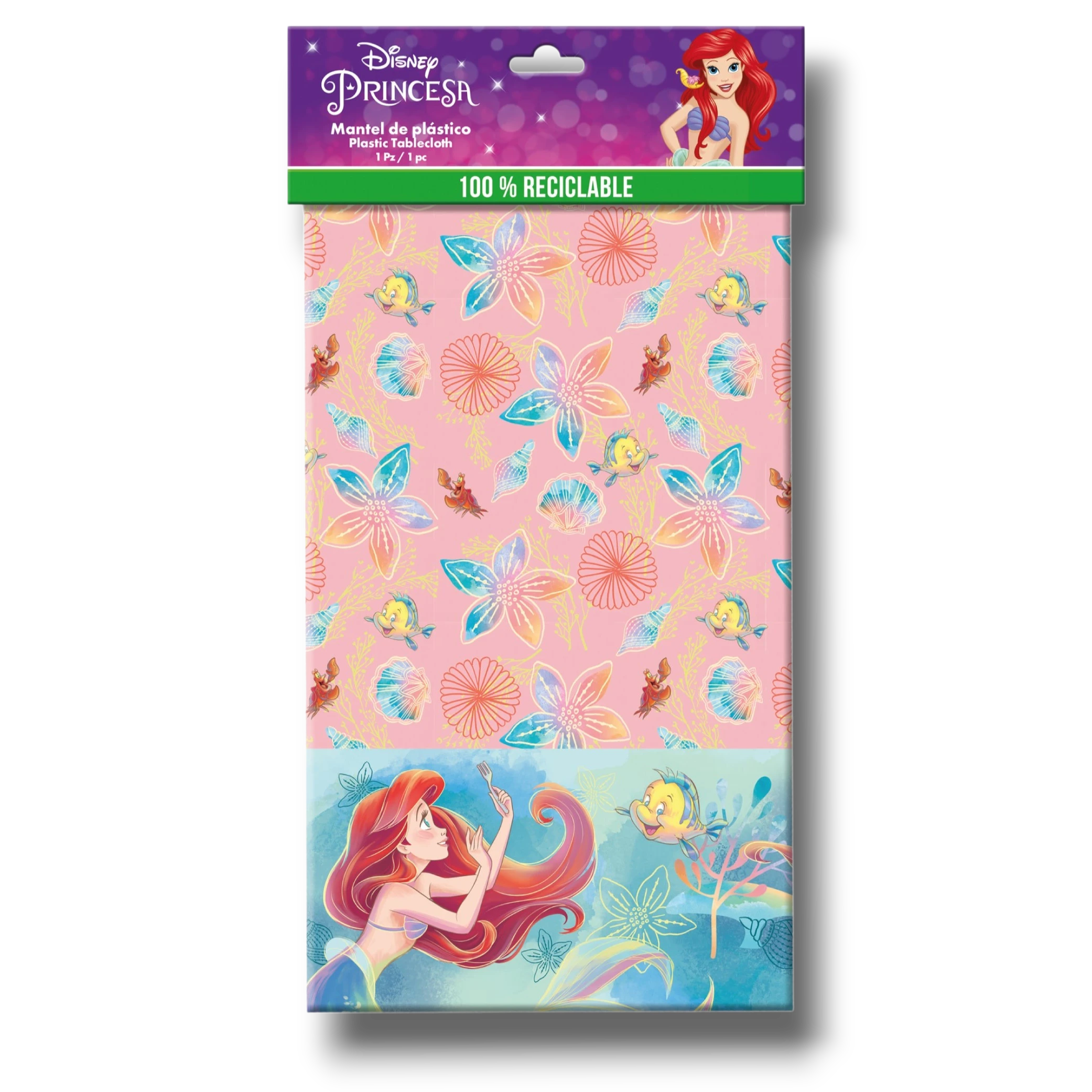 Little Mermaid Tablecloth (1 Pack)