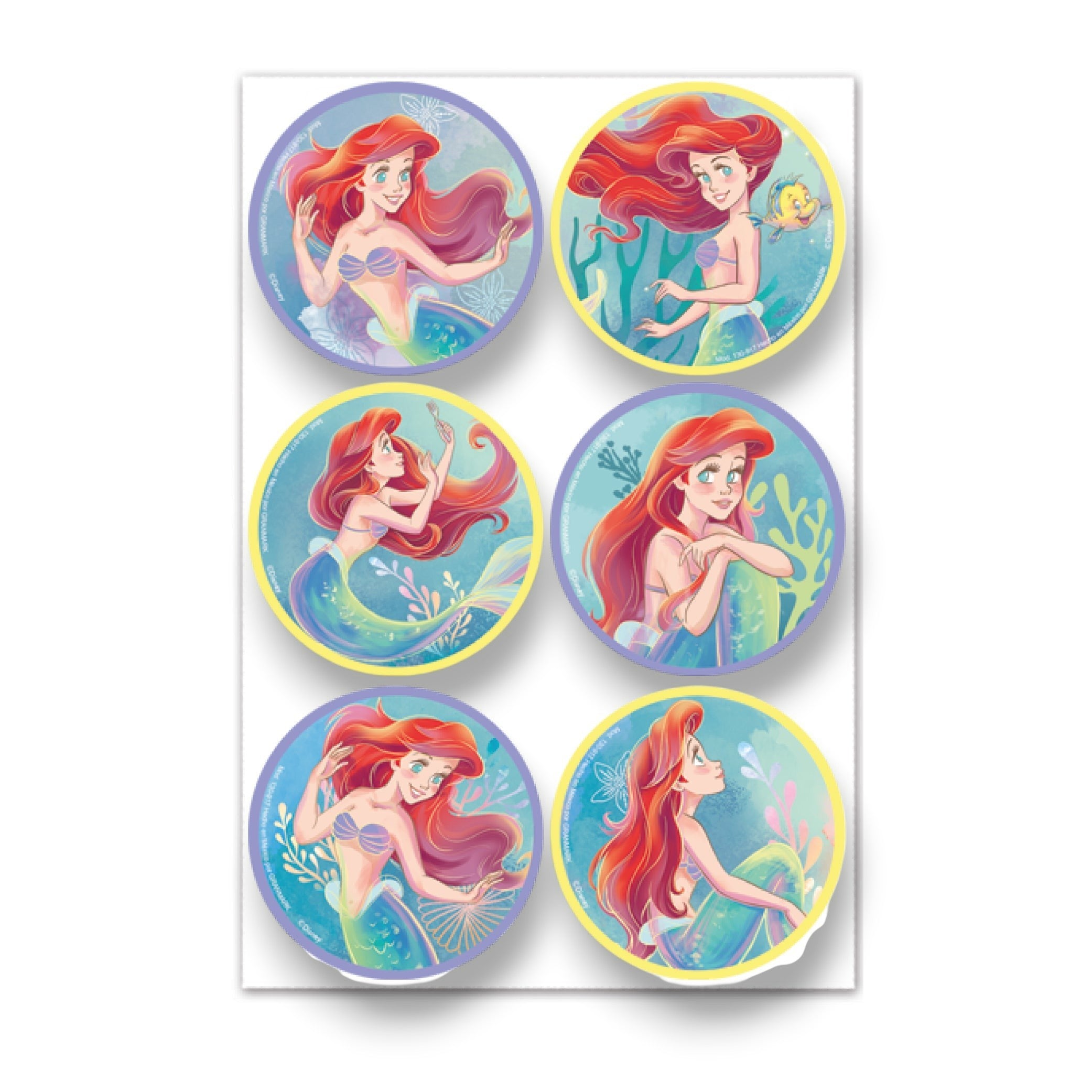 Little Mermaid C/24 Badges