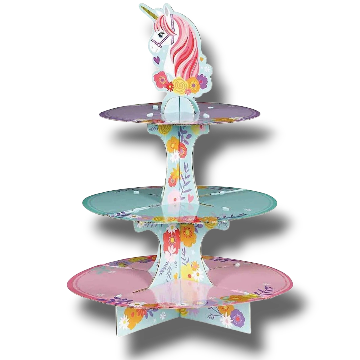 Unicorn Cupcake Stand C/1
