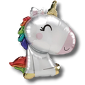 36" Unicorn Balloon (1 per balloon)