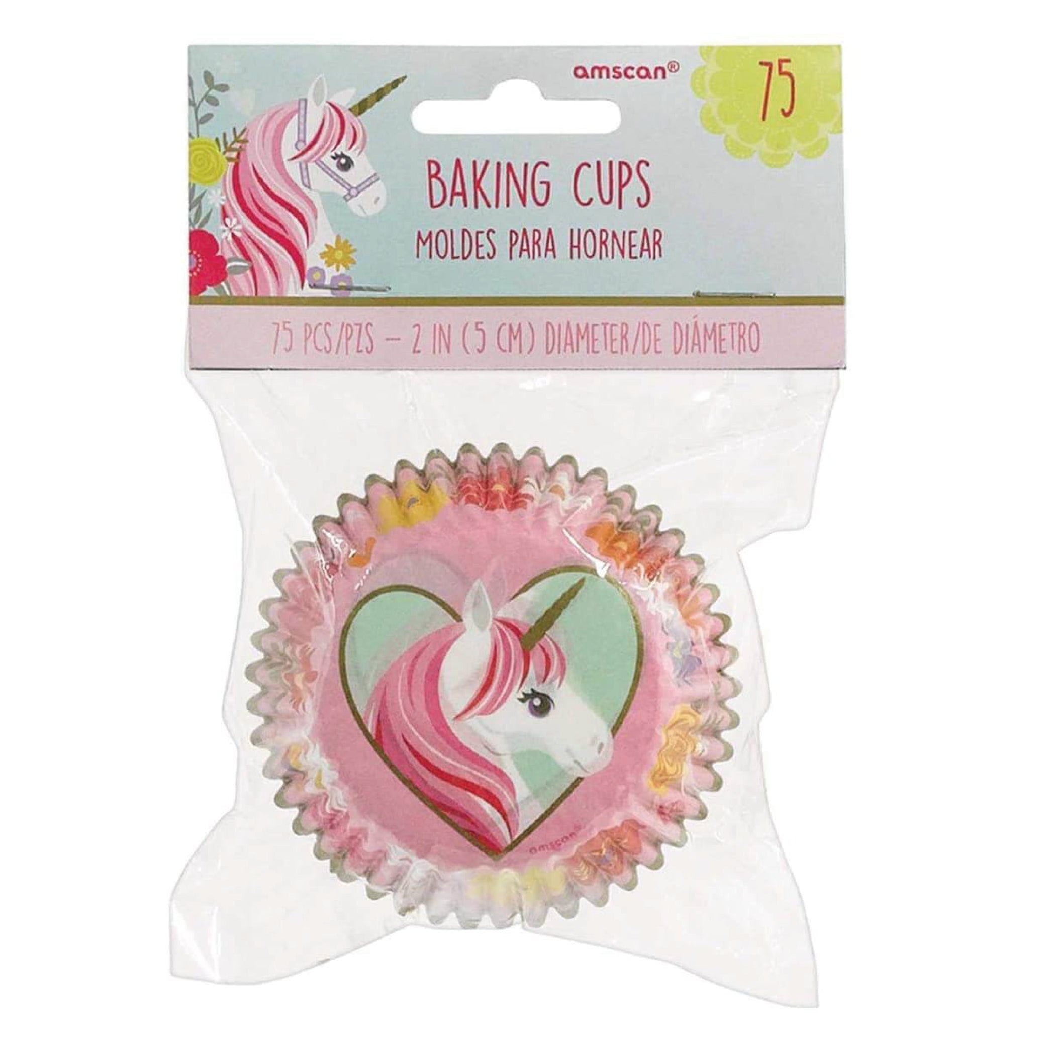 Capacillo Cupcakes Unicornio C/75