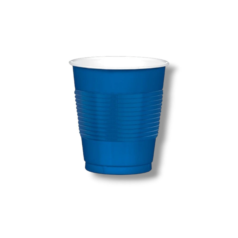 12oz Royal Blue Plastic Cup (20 Count)
