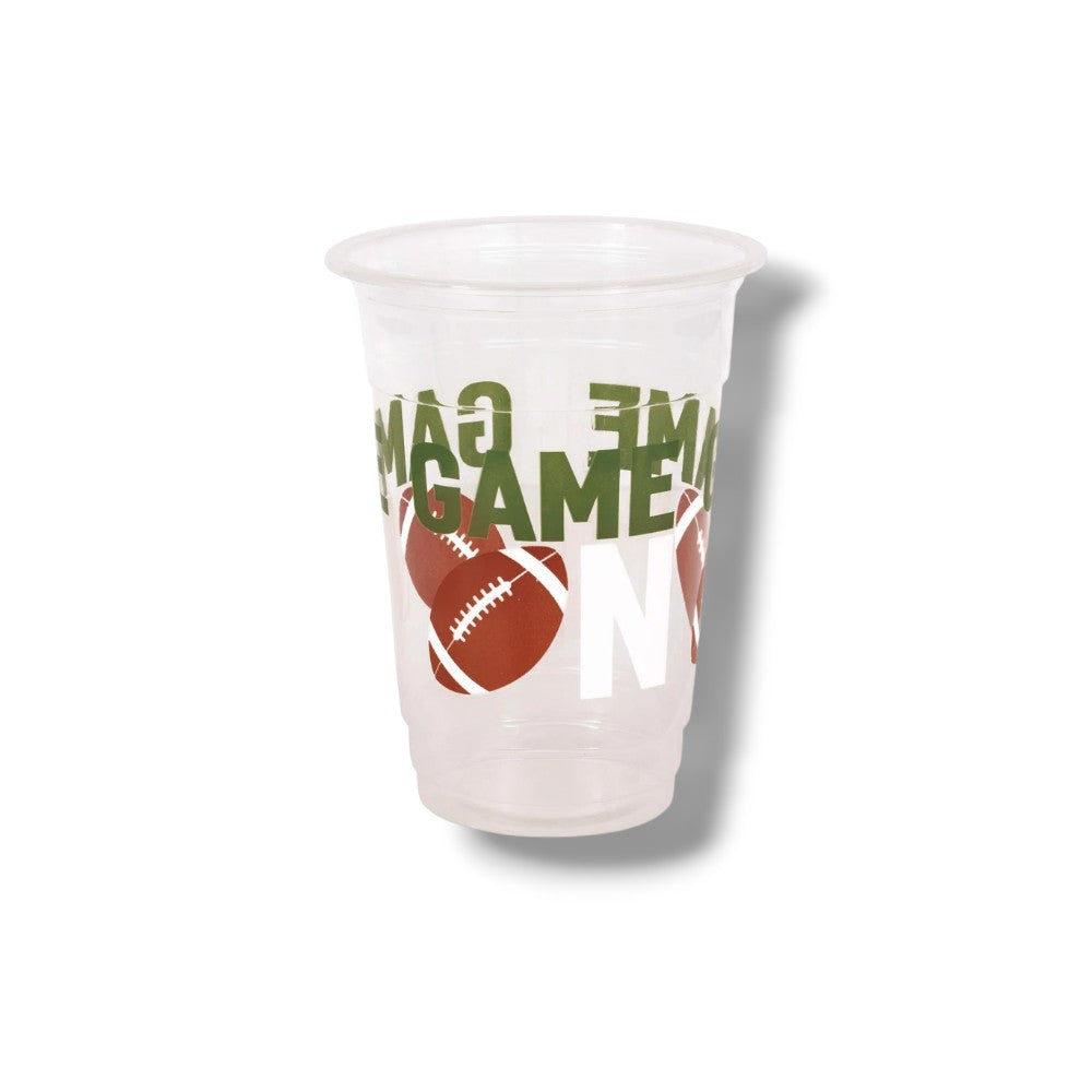 Vaso 16oz Game Face Football C/4