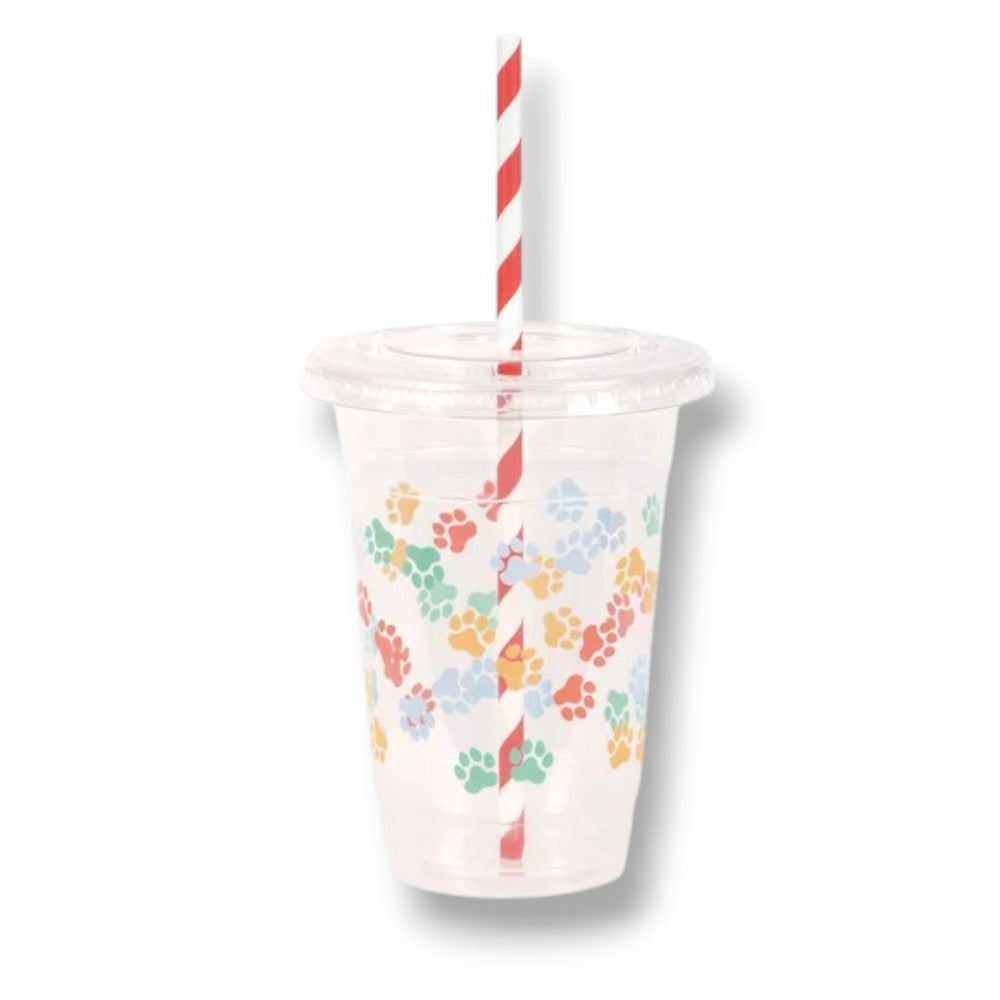 Vaso 16oz Pawty Animals C/8