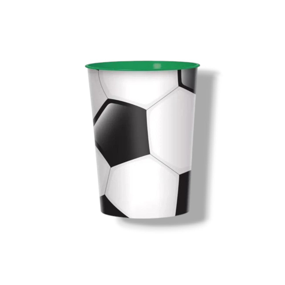 16oz Rigid Football Soccer Glass C/1