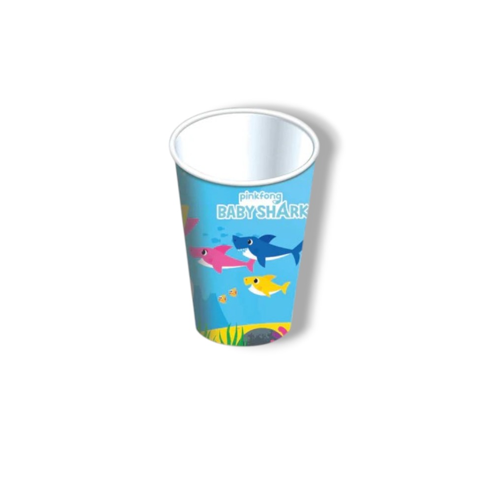 9oz Baby Shark Cup (6 Pack)