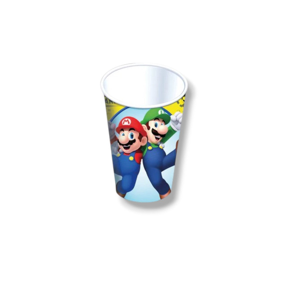 Mario Bros 9oz Cup (6 Pack)