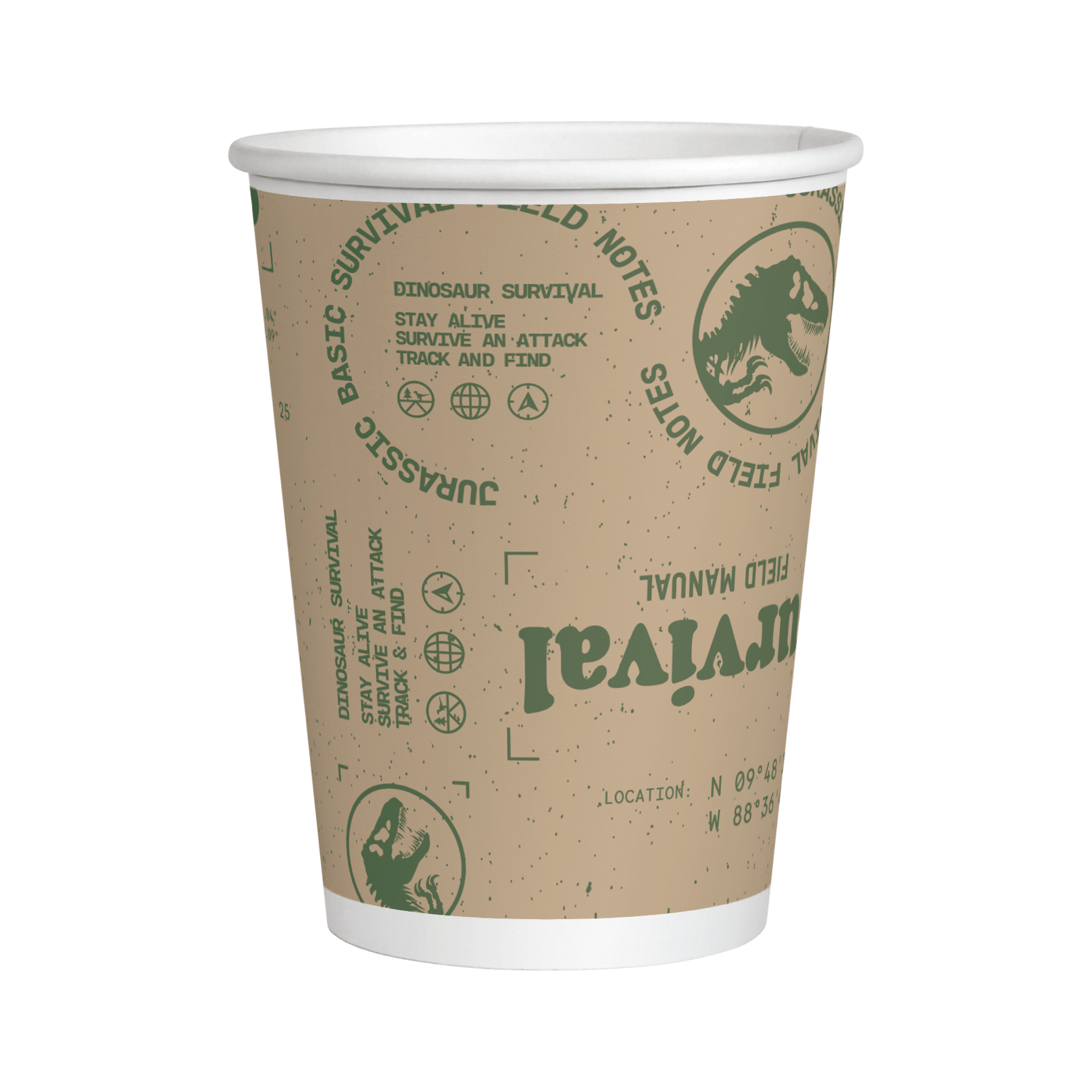 Vaso 9oz Jurassic World C/6
