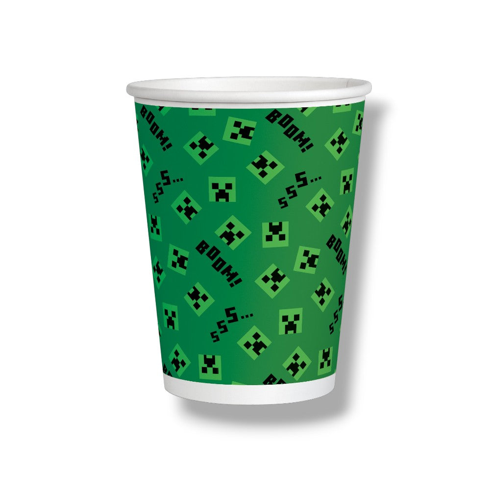 Vaso 9oz Minecraft C/6