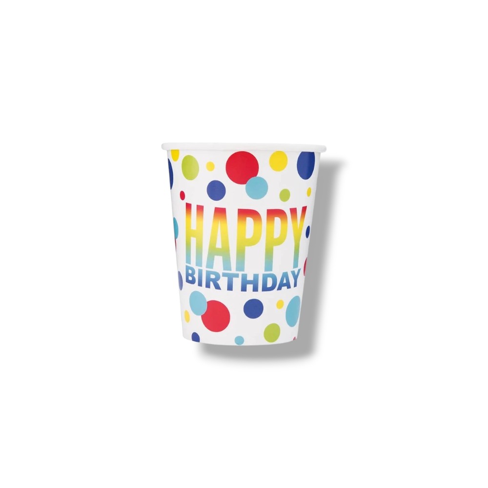Vaso Rainbow Spots C/8