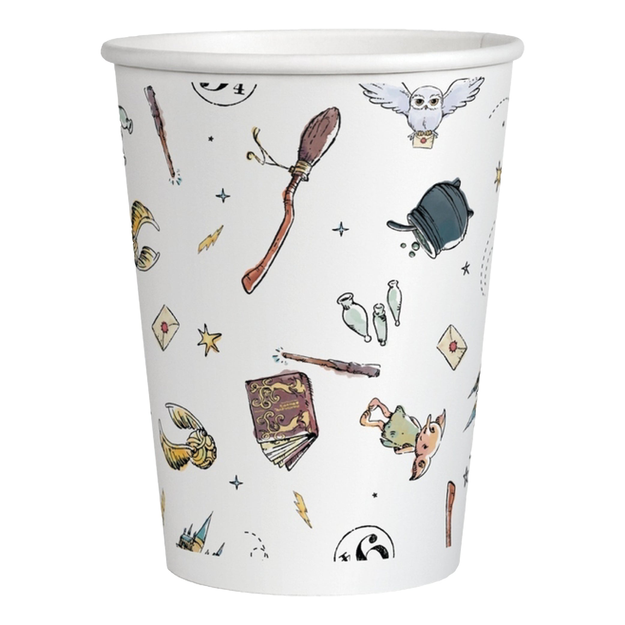 Vaso 9oz Harry Potter C/6