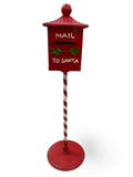 Red Metal Mailbox C/1