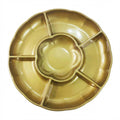 Charola Con Division Dorado C/3