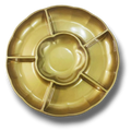 Charola Con Division Dorado C/3