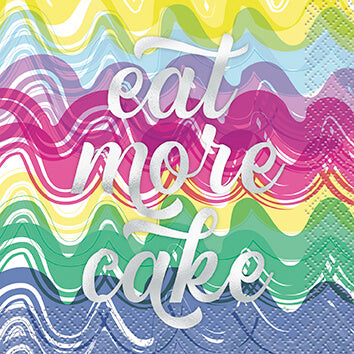 Servilleta CH Silver & Bright Eat Cake C/16