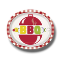 Plato Oval Classic BBQ C/8