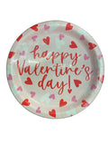 Plate 9" Fluttering Hearts C/8