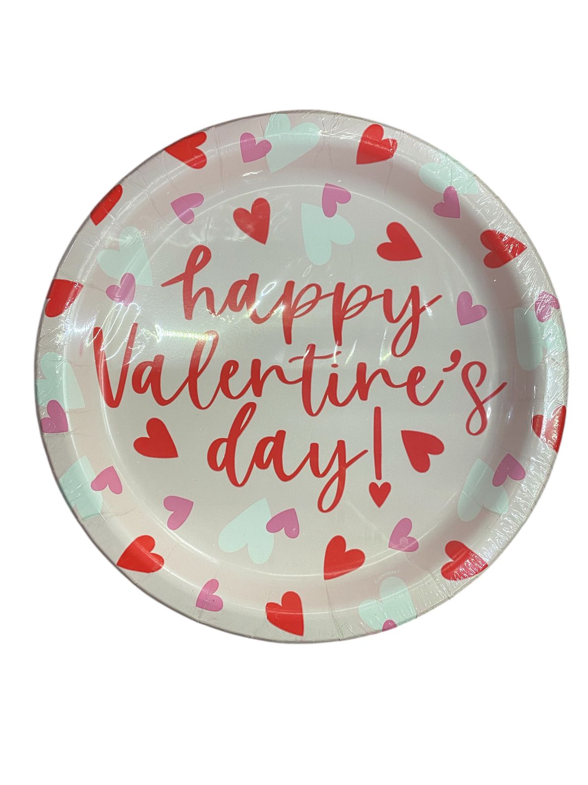 Plate 9" Fluttering Hearts C/8