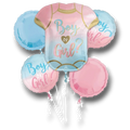 Gender Reveal Boy or Girl? Balloon Bouquet C/5