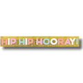 Giant Hip Hip Hooray Bright Banner C/1