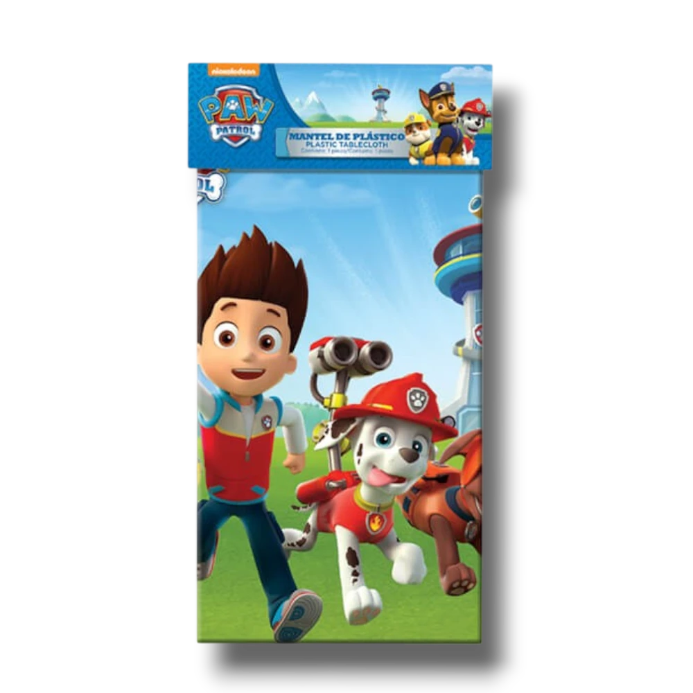 Paw Patrol Tablecloth for Boys (1 Set)