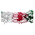 Cadena de Cuatro Plastico Tricolor C/1