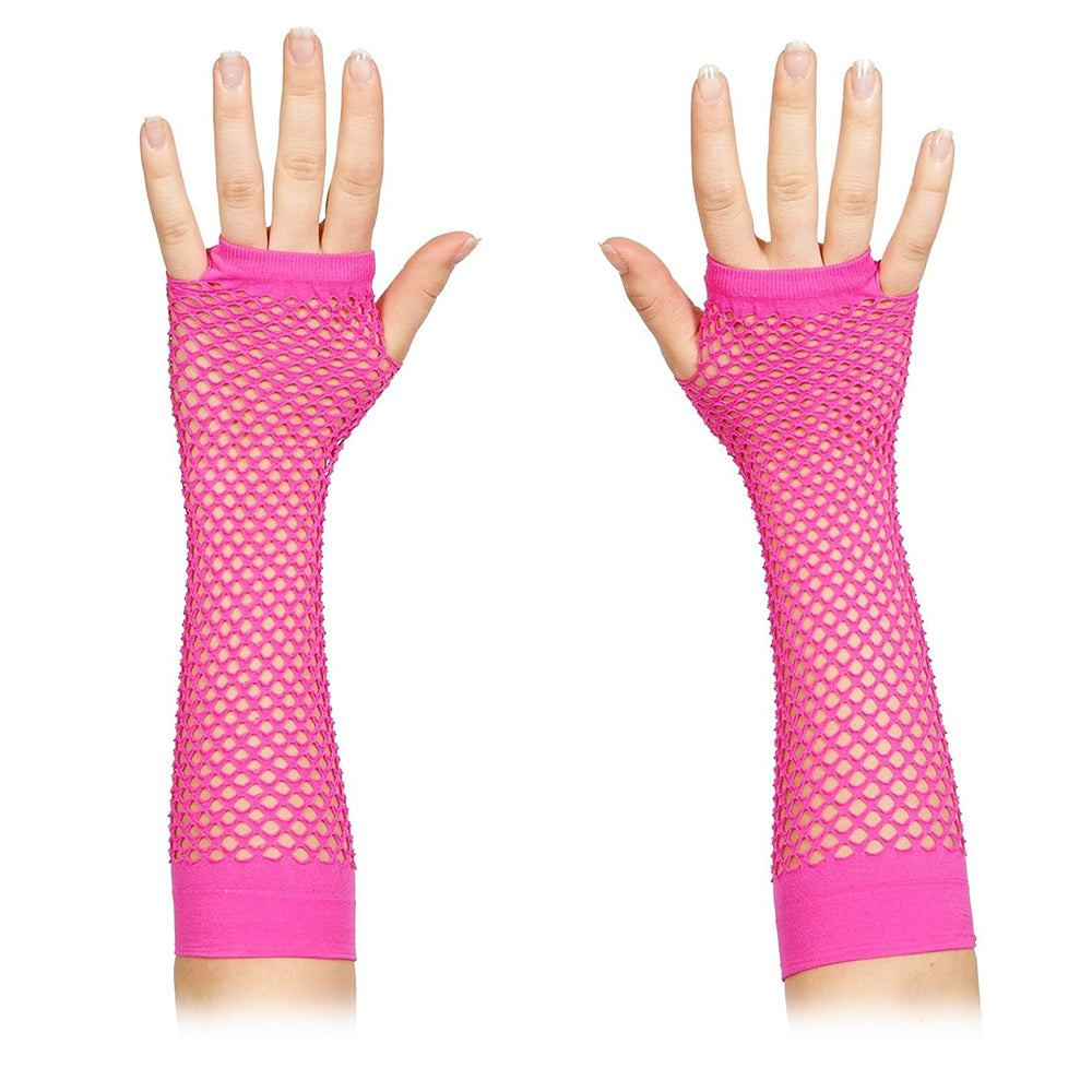 Colored Fishnet Gloves (1 per pack)