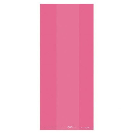 Magenta Cellophane Bag C/25