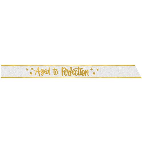 Birthday Sash Aged To Perfection C/1