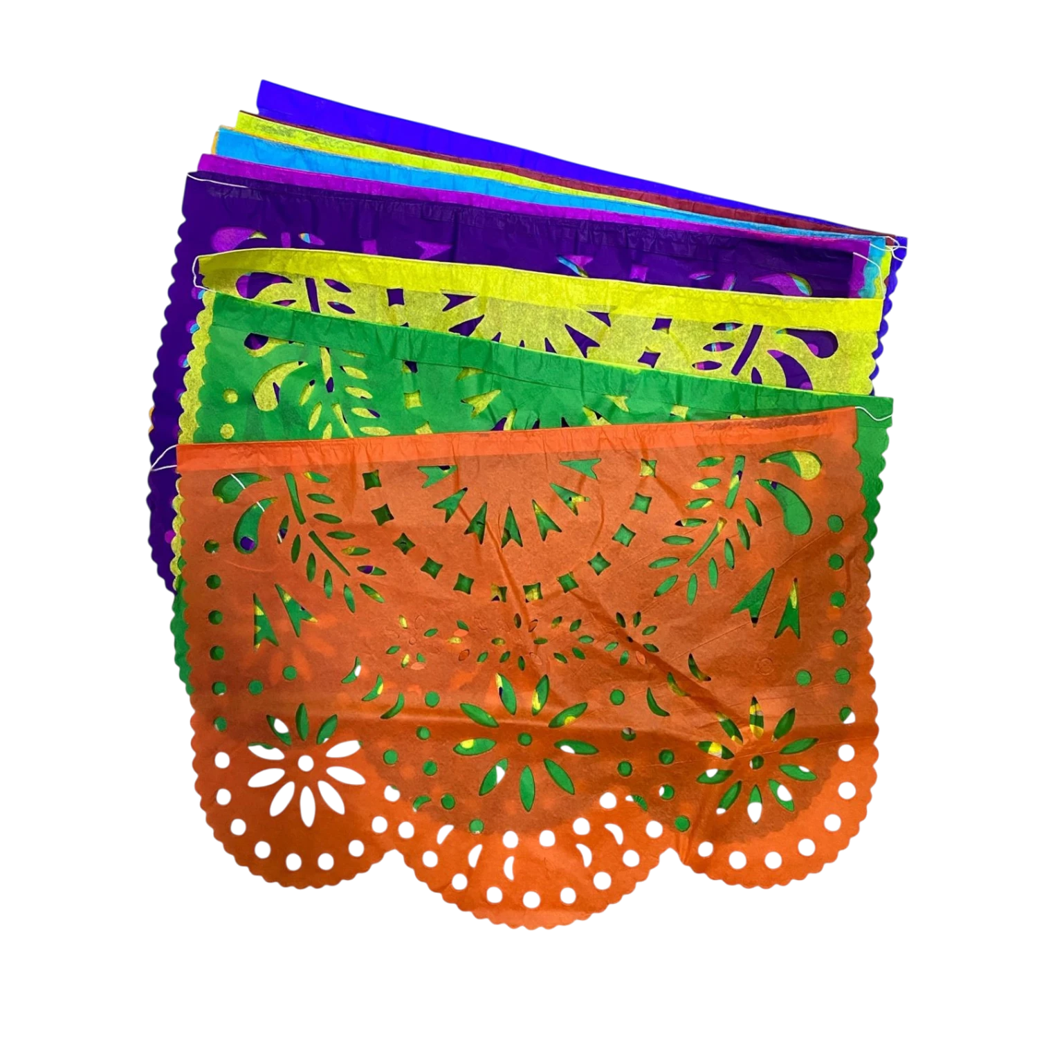 Floral Glitter Paper Bow Multicolor C/1
