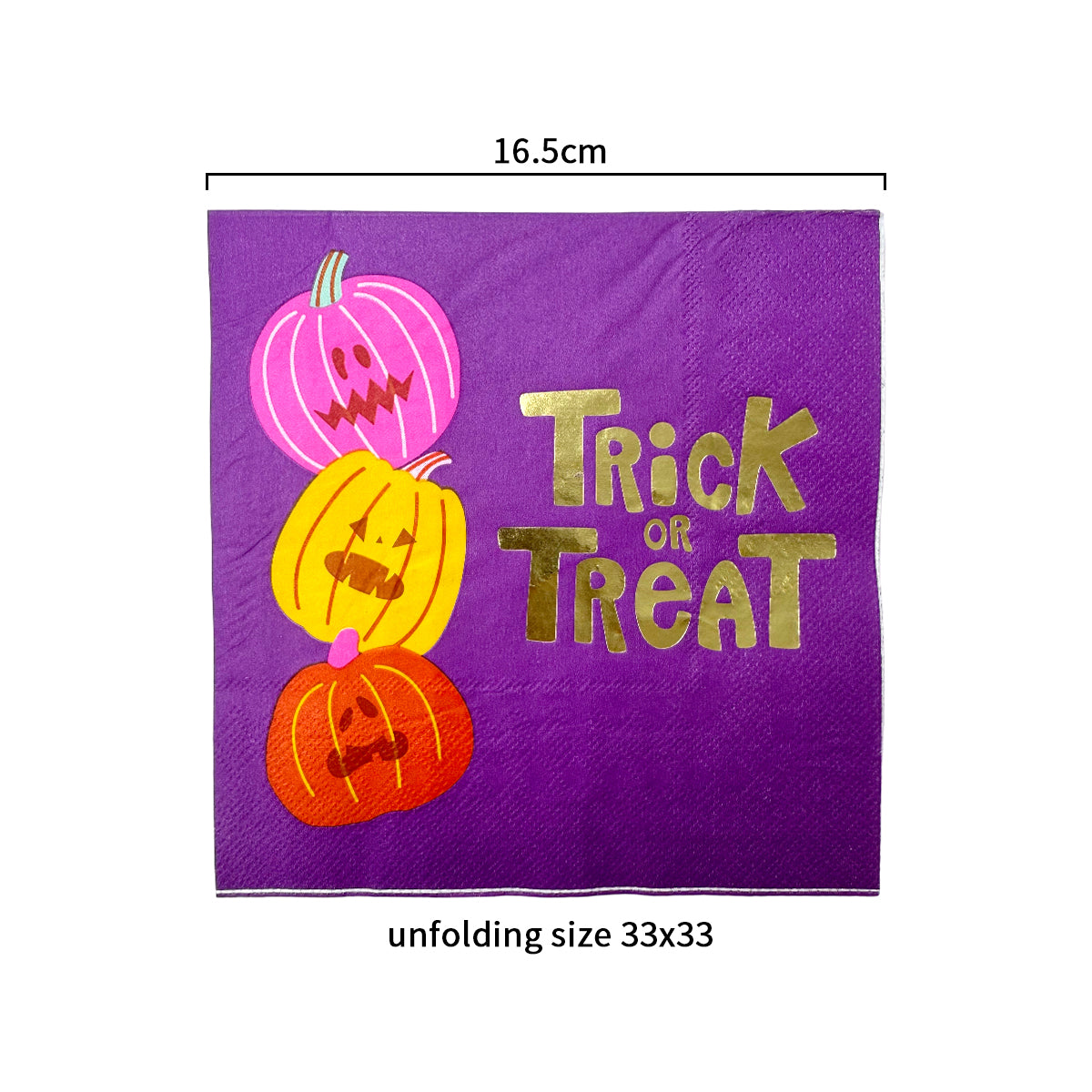 Servilleta G Halloween Trick Or Treat C/16