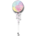 Globo 36" Luminous Birthday Drop A Line C/1