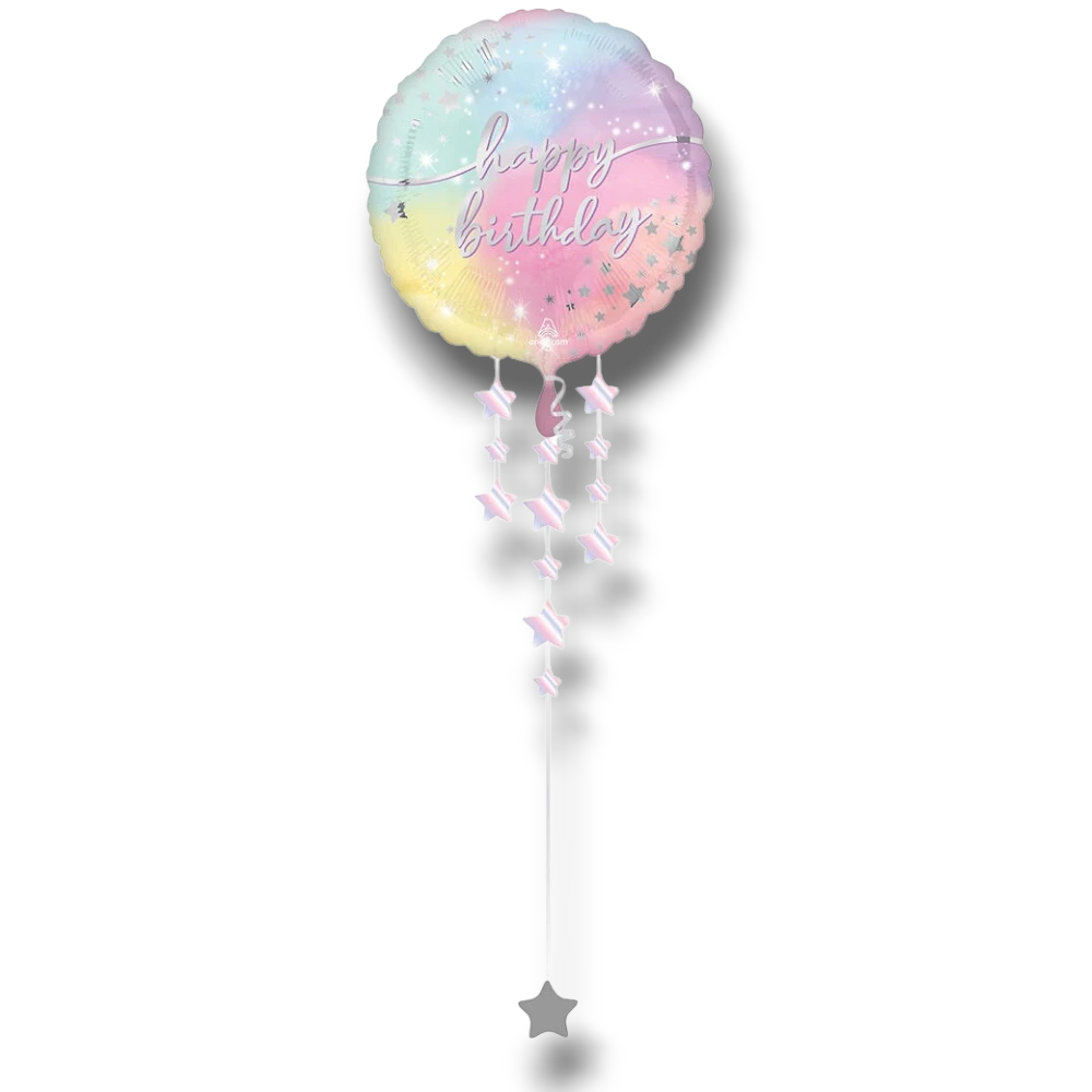 Globo 36" Luminous Birthday Drop A Line C/1