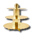 Cake Stand Gold C/1