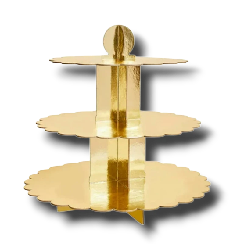 Cake Stand Gold C/1