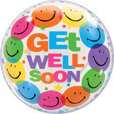 Bubble Get Well Soon Smiles C/1