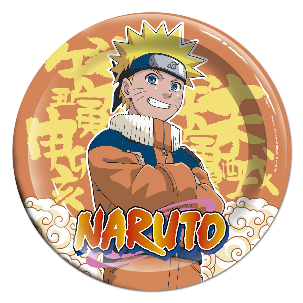 7" Naruto Plate C/6