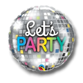 Balloon 18" Let's Party Disco C/1
